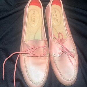 Sperry Women's Pink Boat Shoes